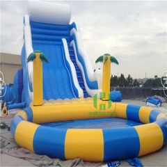 Inflatable Side with Pool