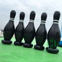 Black Bowling Pin