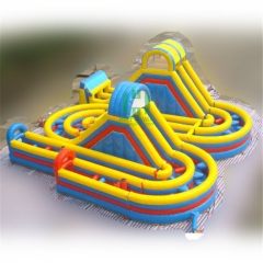 Inflatable Obstacle Maze Course Castle