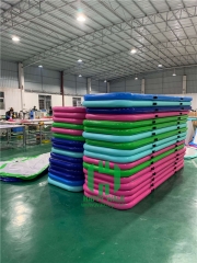 Inflatable air track for gymnastics inflatable tumble track yoga mat