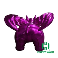 Inflatable Purple Flying Pig