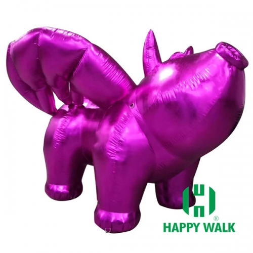 Inflatable Purple Flying Pig