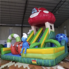 Smurfs Inflatable Amusement Park