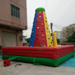 9*9*9m Inflatable  Giraffe Rock Climbing Wall  Inflatable Sport Games