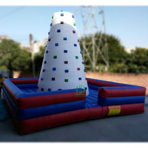 6*6*6m Inflatable Rock Climbing Wall  Inflatable Sport Games