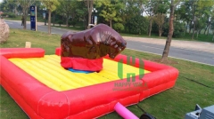 Amusement Park Inflatable Pit Bull Rides Electric Pit Bull Rides