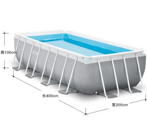 300*175*80cm Intex Rectangular Frame Pool