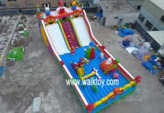 Super Mario Outdoor Themed Inflatable Amusement Park for Children