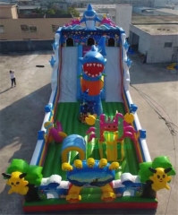 Shark Outdoor Themed Inflatable Amusement Park for Children