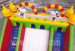 Mickey & Donald Duck Outdoor Themed Inflatable Amusement Park for Children