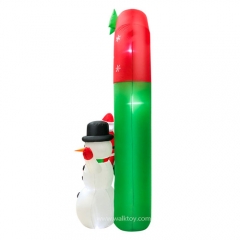 Christmas Snowman Santa Inflatable Decoration Arch