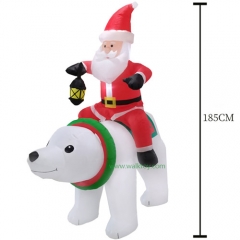 Polar Bear Christmas Inflatable Decoration