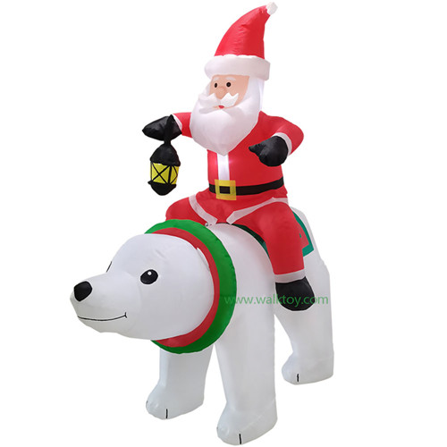 Polar Bear Christmas Inflatable Decoration