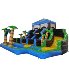 Jungle Inflatable Water Slide