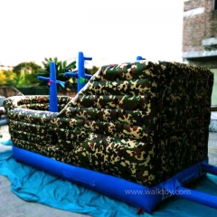 Camouflage Military Inflatable Castle