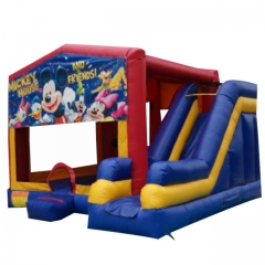 Mickey Inflatable Bouncer Slide