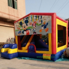 Mickey Inflatable Bouncer Slide