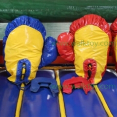 Custom Made Amusement Park Inflatable Boxing Ring Game for adult