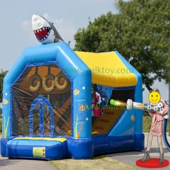 Shark Shooting Inflatable Bouncer