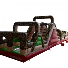 Camouflage Inflatable obstacle course