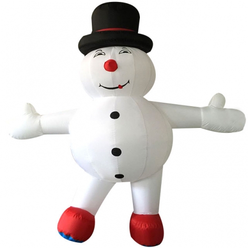 Snowman Inflatable Moving Cartoon