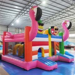 Flamingo Inflatable Bouncy Castle