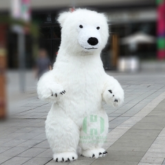 Polar Bear Mascot Costume