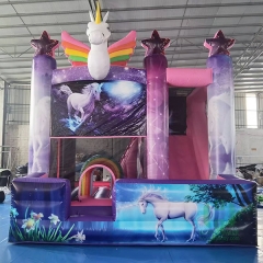 Unicorn Inflatable Castle