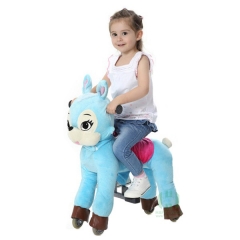 Blue Rabbit Ride On Animal