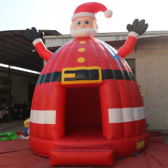 Christmas Santa Claus Inflatable Bouncer Castle