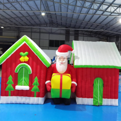 Advertising Christmas Santa Claus Inflatable Tent for Event