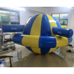 High quality Design Portable Water Sport Game inflatable PVC Saturn water gyro Rotate water Saturn