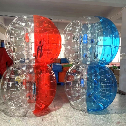 HI CE popular inflatable red bubble ball body zorb ball cheap price giant soccer ball for human