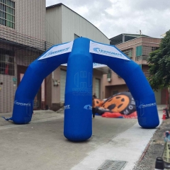 Happy Walk custom logo outdoor air tent camping activities spider tent outdoor activities inflatable tent