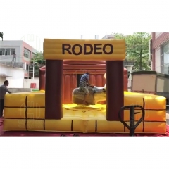 Classic design cheap mechanical bull rodeo game inflatable