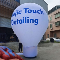 Outdoor advertising inflatable hot air balloon ground PVC celebration advertising ball with logo decoration inflatable ball