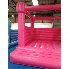 New design customized color wedding theme party bounce house inflatable wedding bounce castle