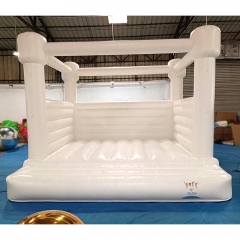 New design customized color wedding theme party bounce house inflatable wedding bounce castle