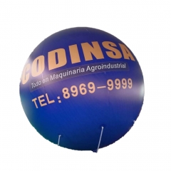 Inflatable circle shape balloon for advertising customized helium balloon for sale