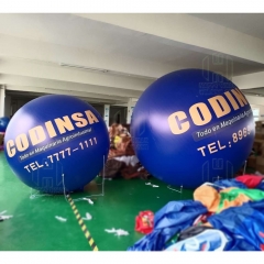 Inflatable circle shape balloon for advertising customized helium balloon for sale