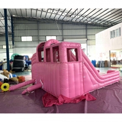 Customized outdoor water park mermaid pool water slides inflatable slide inflatable Bouncer water slide