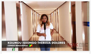 ACASC Study in China - Koumou Issongo Theresia Dolores from Congo Brazzaville