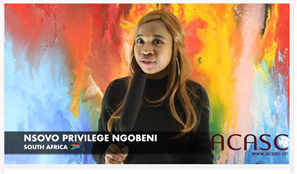 ACASC Study in China - Nsovo Privilege Ngobeni from South Africa