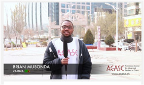 ACASC Study in China - Brian Musonda from Zambia