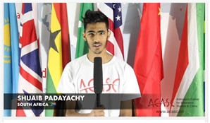 ACASC Study in China - Shuaib Padayachy from South Africa