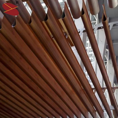 Fashionable aluminum extrusion profile strip ceiling tile architectural design