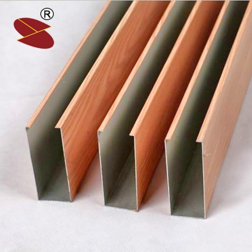 Aluminum ceiling material baffle ceiling