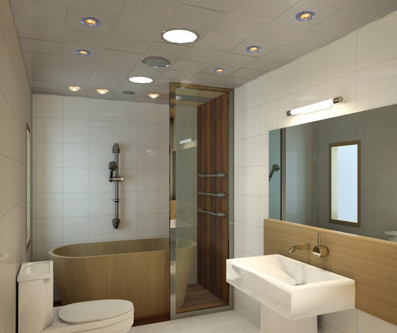Metal Ceiling Designs for Modern Bathroom and Kitchen interiors