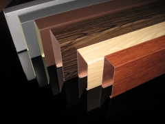 Modern Wooden Aluminum Baffle Ceiling