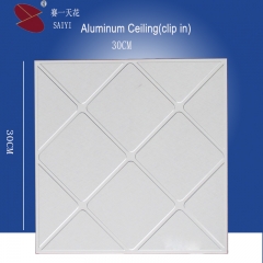 Aluminium ceiling-Clip in type for decoration